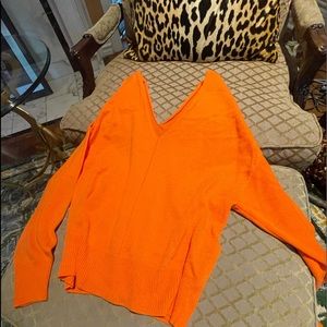 COLD SHOULDER WOMENS SWEATER.  NWOT